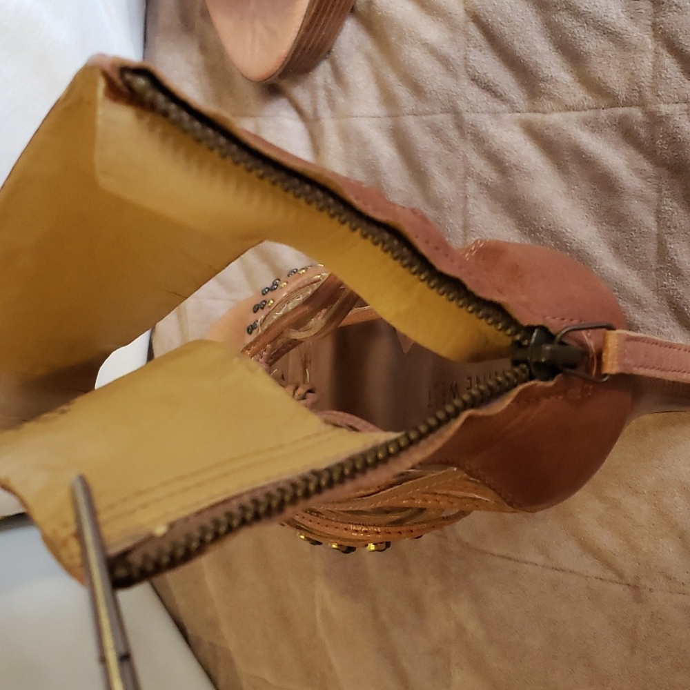 Nine West platform leather embelished heeled sandals - Picture 12 of 14